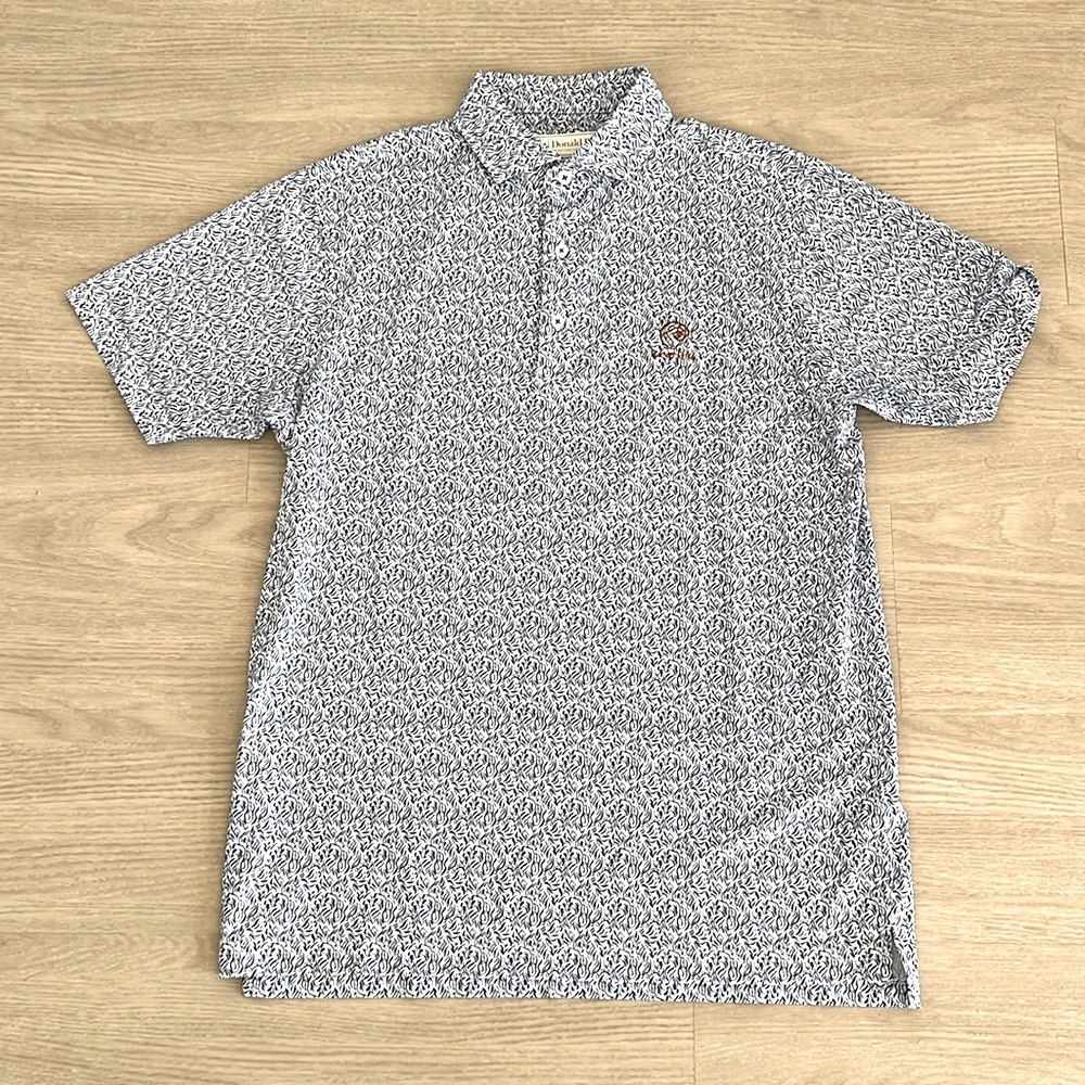 Donald Ross lightweight stretch Polo Shirt‎ Men's Size Small Performance Golf